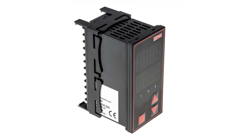 Temperature Controller, 3DO, Panel Mount, Analogue / Thermocouple / RTD, Pt100, PID, 240V